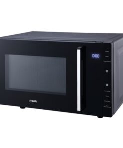 MIKA Microwave Oven, 23L, Digital, Solo, Black