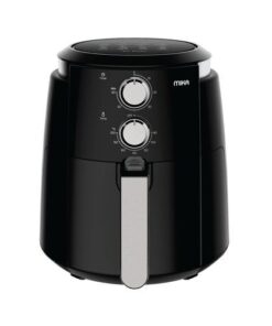MIKA Air Fryer, 4L, Black & Silver